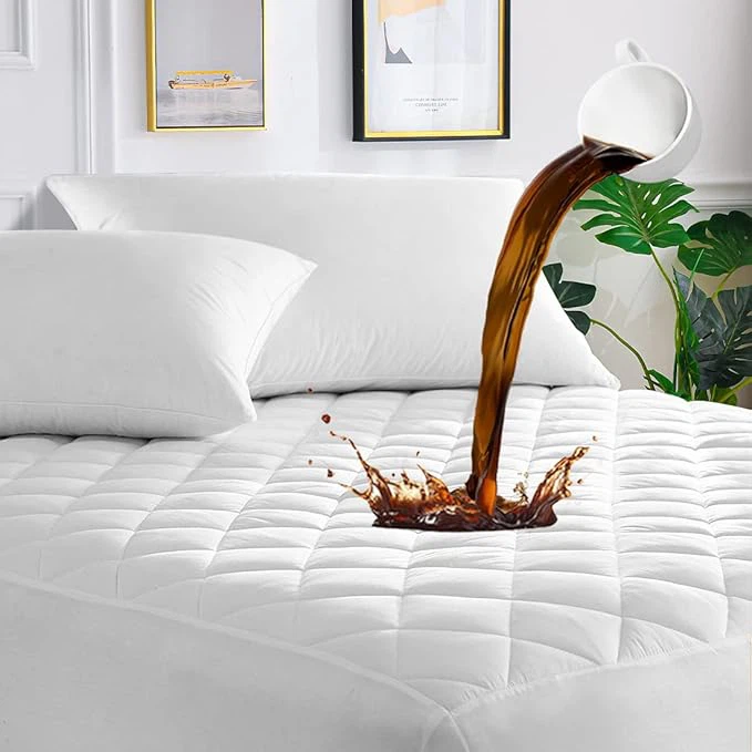 रजाई बना हुआ जलरोधक गद्दा रक्षक